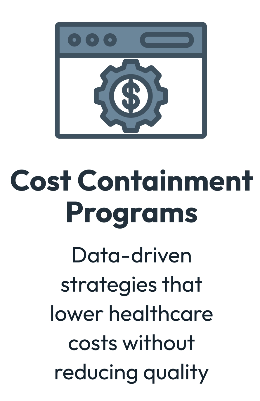 Cost Containment Programs